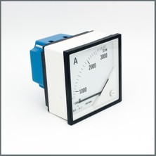 Frer Ac Analog Ampermetre Akım Trafosu Girişli 96X96 Mm. SKALA:3200A GIRIŞ:1A