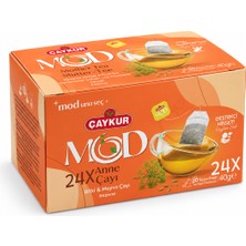 Çaykur Mod Anne Çayı Bardak Poşet Çay 2X20 40GR. Yirmidörtlü Paket