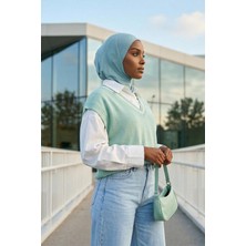 Aisha's Design Tesettür Bone,TB-5,Koyu Mint