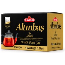 Çaykur Altınbaş Demlik Poşet Çayı 5gr 40 Adet Onaltılı Paket