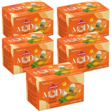 Çaykur Mod Yemek Sonrası Bardak Poşet Çay 2X20 40GR. Beşli Paket