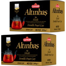 Çaykur Altınbaş Demlik Poşet Çayı 5gr 40 Adet Ikili Paket