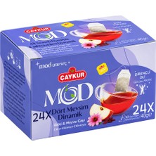 Çaykur Mod Dört Mevsim Dinamik Bardak Poşet Çay 2X20 40GR. Yirmidörtlü Paket