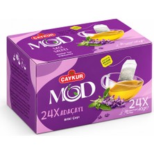 Çaykur Mod Ada Çayı Bardak Poşet Çay 2X20 40GR. Yirmidörtlü Paket