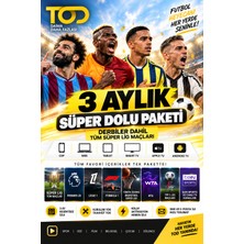 TOD 3 Aylık Süper Dolu Paketi (Web + Cep + Tablet + Smart Tv)