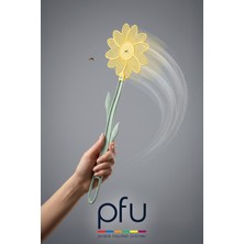 PFU Pratik Faydalı Ürünler Pfu Sinek Öldürücü Raket | Çiçek Şekilli Sinek Öldürücü | Pratik Sinek Kovucu Aparat | Sivrisinek ve Uçan Böcek Raketi