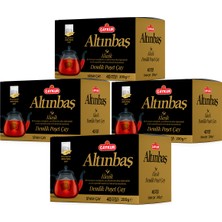 Çaykur Altınbaş Demlik Poşet Çayı 5gr 40 Adet Dörtlü Paket