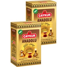 Çaykur Anadolu Filiz Çayı Hediyelik 400GR. (Karton Kutu) Ikili Paket