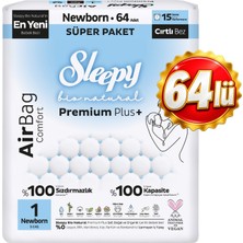 Sleepy Airbag Comfort Bebek Bezi 1 No 64 Lü Paket