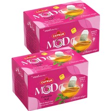 Çaykur Mod Formda Kal Bardak Poşet Çay 2X20 40GR. Ikili Paket