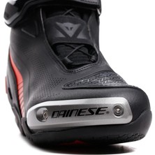 Dainese Superya Black Red Deri Ayakkabı