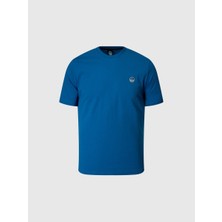 North Sails Regular Fit Kısa Kollu %100 Pamuk Basic Bisiklet Yaka Erkek Tişört