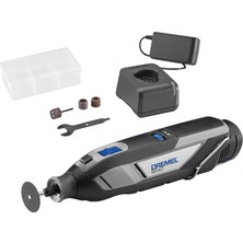 1001 8240 Akülü Çok Amaçlı El Motoru, 12V 2AH Lithium-Ion Akü, 5.000 35.000 Dev/dak, 5 Aksesuarlı