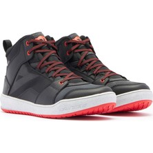 Dainese Suburb Black White Red Lava D-Wp Ayakkabı