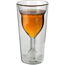 1001 Çift Cidarlı Cam Bardak 220 ml