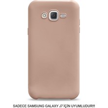 Mtl Samsung J7 2015 Uyumlu Kamera Korumalı Darbeye Dayanıklı Renk Atmayan Fab Silikon Kılıf