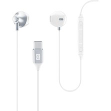 Cellularline Cellularlıne Sparrow Type-C Silikonlu Kablolu Kulak Içi Kulaklık - Beyaz
