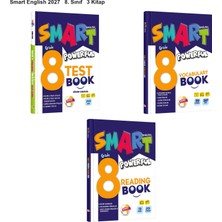 Smart English 2027 8. Sınıf Test Book + Vocabulary + Reading Seti 3 Kitap