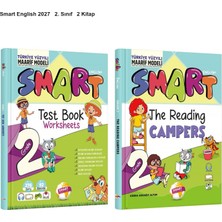 Smart English 2027 2. Sınıf Test Book + Okuma Kitabı Seti 2 Kitap Maarif Model