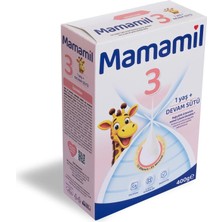 Mamamil Çocuk Devam Sütü 3 Numara 1+ Yaş 400GR (3 Adet)