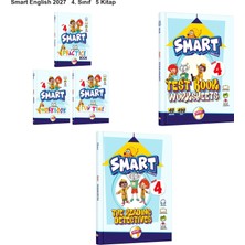 Smart English 2027 4. Sınıf Çalışma Seti + Test Book + Okuma Kitabı Seti 5 Kitap