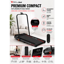 Voit V-Fit By Premium Compact Katlanabilir Koşu ve Yürüyüş Bandı – Manuel Eğimli, Uzaktan Kumandalı, 10 Km/h