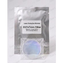 Özer Lazer D37X7mm 15kw Lazer Alt Koruma Camı