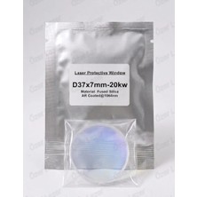 Özer Lazer D37X7mm 20kw Lazer Alt Koruma Camı