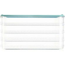 Matmel Easy Click 5 Parça Saklama Kabı - Şeffaf - 750 ml