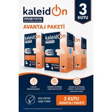 Kaleidon Probiyotik Fast Melt Formula 6 Saşe 3 Adet