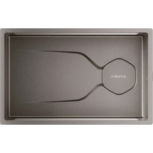 Ivento Ivnt 952497 75 cm Paslanmaz Çelik Mutfak Evyesi Tek Gözlü Tezgah Altı / Tezgah Üstü 750X430X223 mm