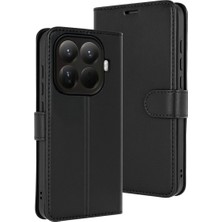 Pamukia Xiaomi Mi 15T Pro Trend S Plus Kapaklı Kılıf - Siyah