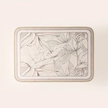 Matmel Soft Leaf Dikdörtgen Sihirli Banyo Paspası - Ekru - 50X70 cm