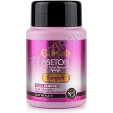 3 Adet Gülşah Süngerli Aseton 70 ml