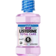 5 Adet Listerine Total Care Hafif Tat Ağız Gargarası 80 ml