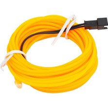 Renas Store 5 Metre 5 Volt USB Adaptörlü Neon Sarı Ip Aydınlatma PM-6081