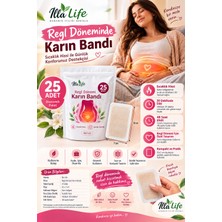 İlla Life Illa Life Regl Dönemi Karın Bandı 25 Adet – Sıcaklık Hissi – 10X7 cm