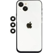 Renas Store Newface Apple iPhone 14 Shine Kamera Lens - Siyah
