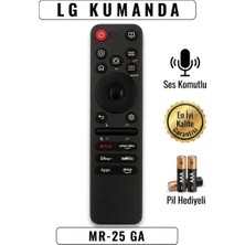 LG Kumanda Mr-25 Ga Gri Ses Komutlu **pil Hediyeli**