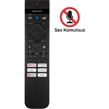 Renas Store Philips Amblight Kumanda - Netflix - Prime Tuşlu Ses Komutsuz