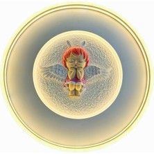 EOS Aydınlatma Kumandalı 4 Modlu LED Plafoniyer Lamba Peri Masalı ✨👼- Gece Lambası & Dekoratif Aydınlatma 💡
