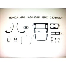 Demircioğlu Oto Aksesuar Marketi Honda Hr-V 1996-2006 Arası 13 Parça Torpido Kaplama ( Renk - Karbon )