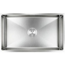 Ivento Ivnt CM7544-01 75 cm Paslanmaz Çelik Mutfak Evyesi Tezgah Altı / Tezgah Üstü 750X440X210MM