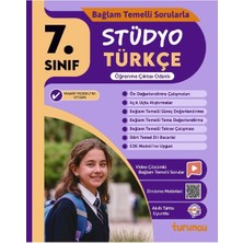 Tudem Yayın Grubu 7. Sınıf Türkçe Stüdyo Soru Bankası Tudem Yayınları