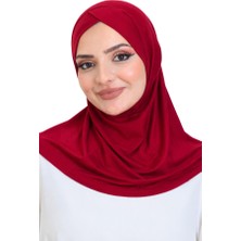 Modish Group Kadın Hazır Türban Çapraz Tek Parça Pratik Namaz Başörtüsü