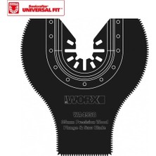 Renas Store Worx WA4958 Çok Amaçlı Raspalama Makinesi Için 35X80MM 180˚ Ahşap, Fiberglas, Pvc Universal Dalma/kesme Bıçağı