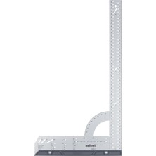Renas Store Wolfcraft Evrensel Açı 5206000 | Açı Ölçer, 500 mm Kenar Uzunluğu, Hassas Işaretleme ve Çizim Için, 90° Durdurma Açısı ve Çıkarılabilir Açılı Ray