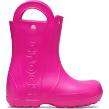 Crocs 211056 Handle It Rain Boot T Fuşya Çocuk Bot