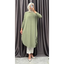 Yanları Yırtmaçlı Sandy Tunik