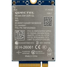 Lenovo Quectel EM120R-GL 4g Lte CAT12 Wwan Modül – Fru: 5W10V25820